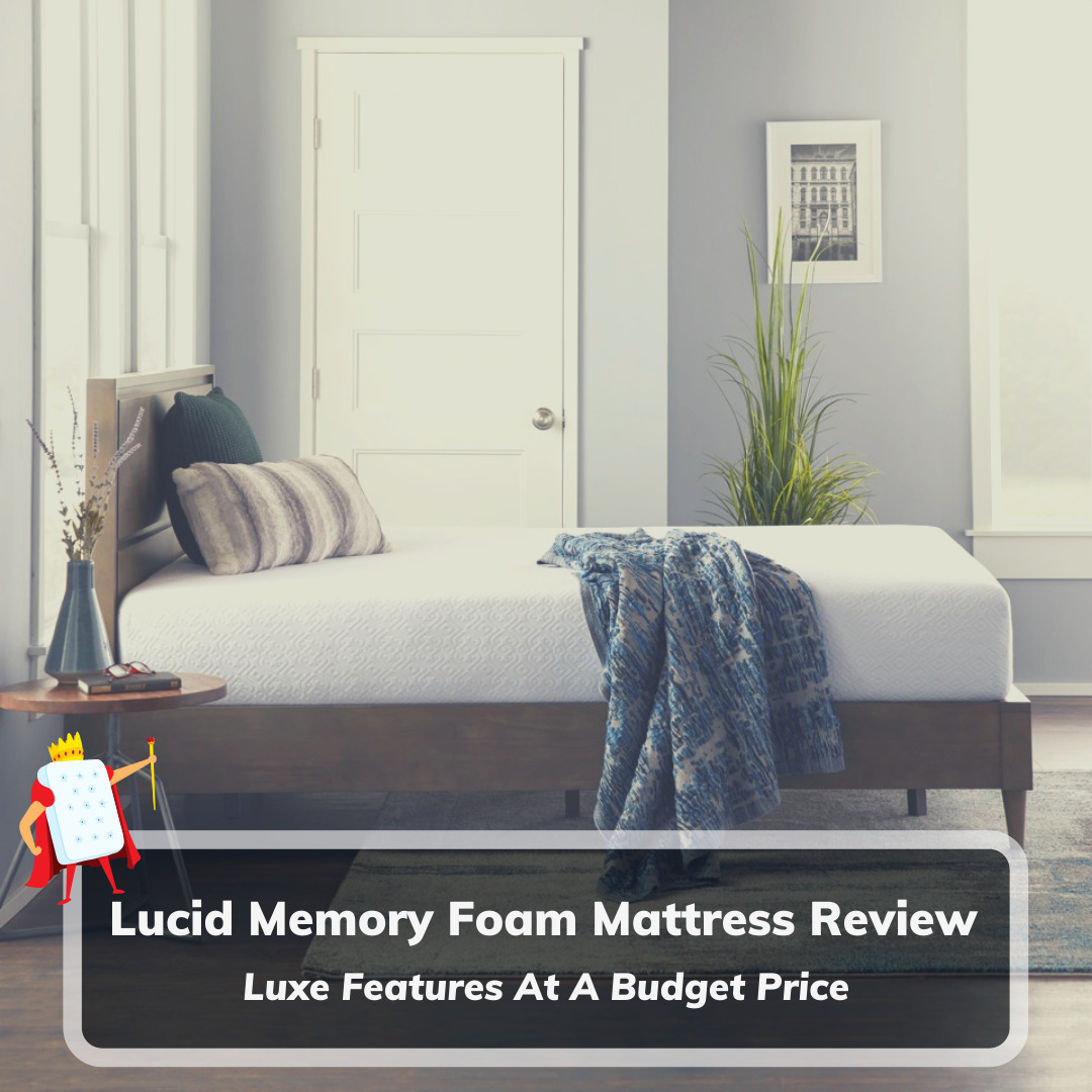 Lucid Memory Foam Mattress Review - Feature Image