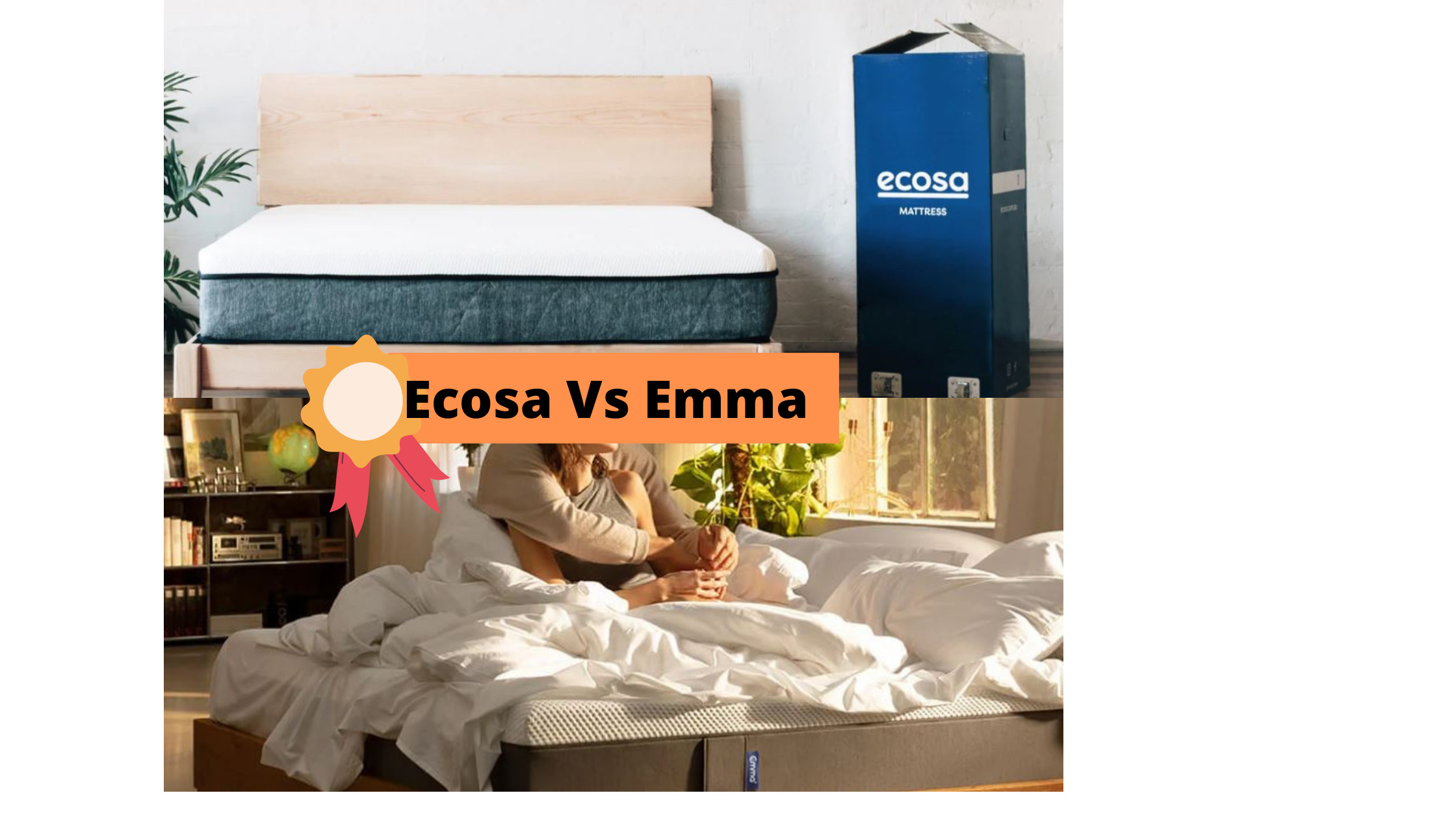 Ecosa Vs Emma - NZ Mattress In A Box Comparisons