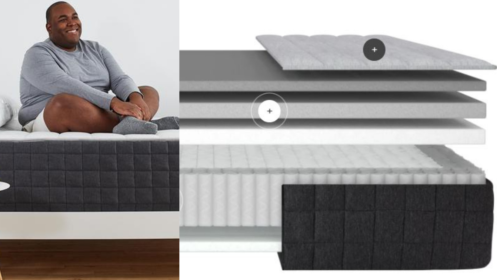 Helix Plus - Best Mattresses For Heavy People